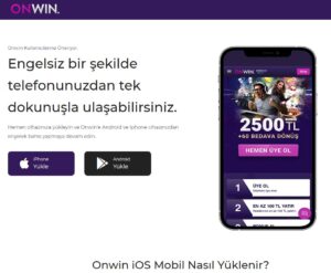 onwin mobil uygulama